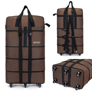 MLZH | Oxford Large Waterproof Travel Bag Rotating Wheels