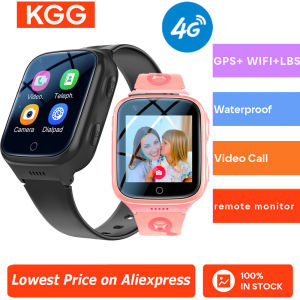 K9 4G Kids Smart Phone Watch GPS Wifi Location SOS Call Back Monitor Video Call Smart Watch Children Gifts 1000Mah Battery