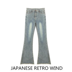 กางเกงยีนส์มิลเลนเนียล เซ็กซี่ บลู สลิมฟิต ไฮ เอว เดนิม ผู้หญิง ยืดได้ ชายกางเกง กางเกงขาม้า ยืดได้ ผ้าฝ้าย ผ้าผสม ลำลอง กางเกงขายาว