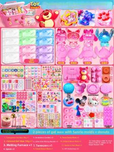 Children Birthday Gift Toy Kit Wax Seal Stamp DIY Materials