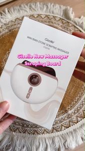 Giselle Mini Black Bian Stone Electric Thermal Scraping Massager Pushing Facial Beauty Board - HEA0072
