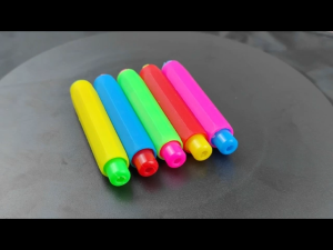 5 ชิ้น/กล่องเคสป้องกันชอล์ก แบบใส ไร้ฝุ่นสีชอล์กเขียนกระดานแบล็คบอร์ด  สําหรับชอล์กส่วนใหญ่