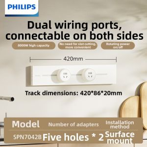 Philips | Movable Track Mounted Socket