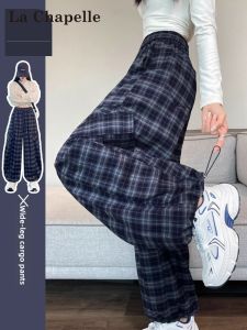 La Chapelle | Insulated Plaid Workwear Trousers
