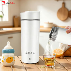 Electric Kettle Portable Electric Kettle Tea Coffee Kettle Travel Fast Boil Water Smart Temperature Thermal Cup Thermo Bottle