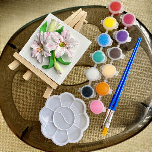 3D DIY郁金香 石膏 手工