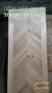 DESIGNERS DOOR - TOKYO DESIGN SEMI-SOLID WOODEN DOOR (WELDOR BRAND)