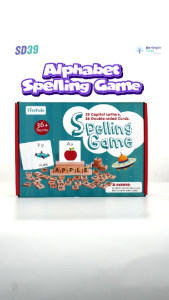 TERATAITOYS - Beringin Toys - Alphabet Spelling Game / Permainan Susun Kata Anak Mengenal Huruf & Kata Dasar