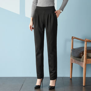 High Waist Slimming Mom Jeans Autumn Winter Harlan Pants Women Spring Summer Loose Fit Nine Points Casual Trousers