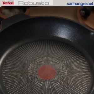 Chảo nhôm đúc chống dính cao cấp Tefal Robusto E2490244 size 20cm có miệng rót bảo hành 24 tháng