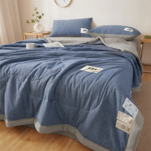 LUOLIQI | Chăn Mát Mùa Hè Bằng Cotton Sạch Thoáng Khí