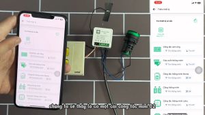 Công Tắc Wifi Hunonic Mini 2 Kênh Biến Công Tắc Thường Thành Thông Minh Bật Tắt Trên Điện Thoại