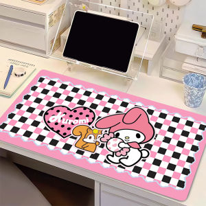 Bandai | Kawaii My Melody E-sports Mouse Pad Dành Cho Game Thủ Thảm Trải Bàn Thẩm Mỹ Với Phụ Kiện Bàn Phím Kuromi Varlim Cao Su PC Gaming