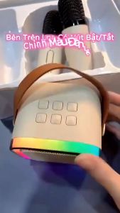 Bộ Loa Bluetooth + 2 Mic Không Dây Mini Hát Karaoke Tại Nhà K12 Dễ Sử Dụng - BẢO HÀNH 1 ĐỔI 1 từ MƯỜNG THANH ROYAL