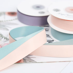 NingChu Ribbon | Matte Satin Ribbon DIY Handicraft Gift Baking Packaging Flower Decoration
