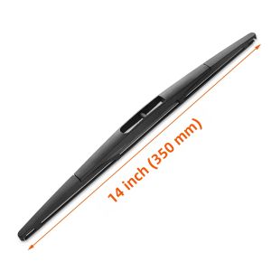 YONGRUN 14 Inch Lưỡi Gạt Nước Phía Sau Dành Cho Honda Pilot Mk3 2016-2019 Infiniti FX50 QX70 2011-2013 Cao Su Thay Thế Kính Chắn Gió Ô Tô