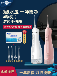 Portable Prooral F27Pro Water Dental Flosser Orthodontic Rinse Oral 300ml Tooth Cleaning Device Electric Teeth Cleaner