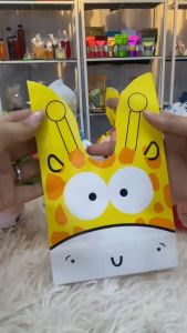 50pcs Cute Thick Goodies Bag/ Cookies Candy Goodies Bag/ Gift Bags