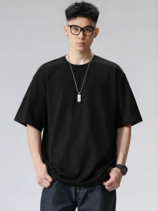 Wood soon | Cotton Loose Casual Mens T-Shirt