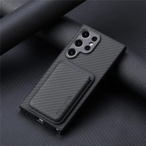 Magnetic with Card Holder Phone Case for Samsung Galaxy S26 Ultra S25 S24 S23 FE S22 Plus Business Shockproof Protection Cover