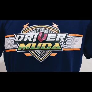 BAJU KAOS DISTRO DRIVER MUDA KERJA KAWAN