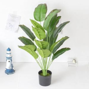 Daun pisang artifisial isi 18pcs