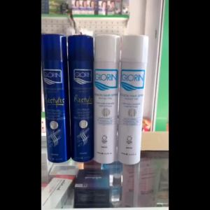Keo xịt tóc Glorin OK032 xanh cứng tóc trắng mềm tóc giúp tạo kiểu vào nếp tự nhiên 420ml