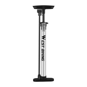 West Biking | Portable High-Pressure Bike Pump for Home Electric Vehicles and Basketball