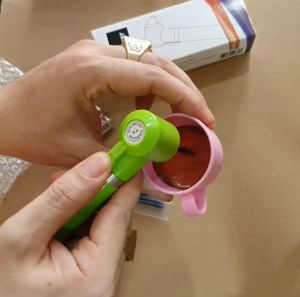 Máy khuấy mực xăm máy mix mực phun xăm