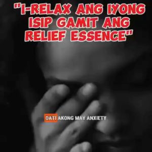 Relief Essence for Anxiety l Reduce Stress Insomnia and Anxiety l Help to Keep you Calm l Natural Aroma l 1 Bottle 10ml