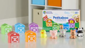 GM เล่นเสริมพัฒนาการ ของแท้ USA - 1.5-6 ขวบ - สี นับเลข Peekaboo Learning Farm (Learning Resources)