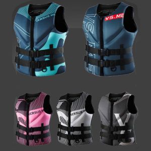 [Toronto2] Life Jacket for Adult Super Buoyancy Neoprene Life Vest Surf Raft Kayak Fishing Jet Ski Water Sport Swimming Rescue Life Jacket