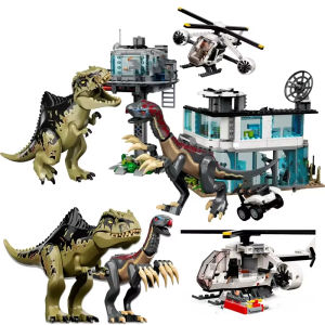 Bộ Khối Xây Dựng Dòng Khủng Long Tương Thích Giganotosaurus & Therizinosaurus 76949 Đồ Chơi Công Viên Thế Giới Giáo Dục Cho Trẻ Em Quà Tặng
