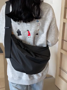 EchoBliss กระเป๋าเกี๊ยวหนังกันน้ำแฟชั่นลำลองมูลค่าสูงกระเป๋าหลายกระเป๋าสไตล์ชุดทำงานกระเป๋าสะพายข้างผู้หญิง