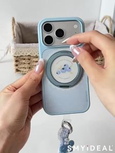 Smyideal | Rotating Stand Magnetic Phone Case Compatible iPhone