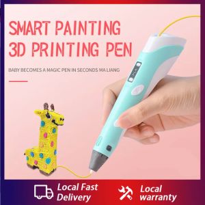 3d pen printer machine Doodle Arts Craft RBT Starter Kit  Pen DIY Filament 3D drawing printer for kids/3d pen filament Smart Childrens Gift