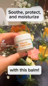 Orange and Peach Natural Nipple Balm 2s