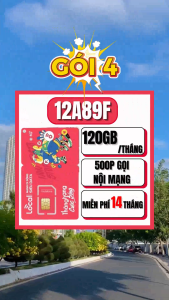 Sim 4G 5G Local Sóng Mobifone Dùng Toàn Quốc - Data Tốc Độ Cao + Miễn Phí Gọi - Trọn Gói 12 - 14 Tháng Không Phát Sinh Chi Phí Hàng Tháng | 12A45F 12A69 12A79 12A89F . FREESHIP - CHƯA KÍCH HOẠT