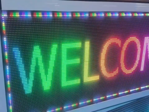 LED SCROLING BAR/LED DISPLAY BOARD/ P10 LED SCROLING ADVERTISEMENT BOARD