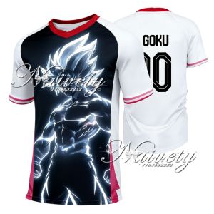 Bandai | 2026 Summer Vintage Dragon Ball Son Goku Ink Style Print Quick Dry T-Shirt Mens Breathable Oversized Casual Short Sleeve Top