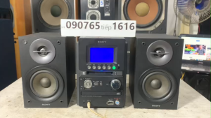 Dàn Nghe Nhạc Bãi Nhật Sony HCD - W35 hắc công tử mới cáo hát cực hay sài điện 110v