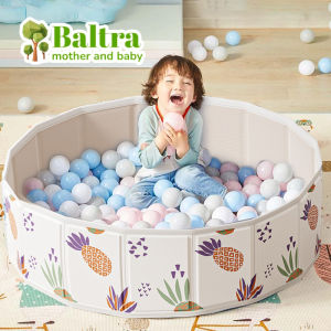 Baltra Baby Playpen Foldable Breathable Mesh Safety Fence Indoor Kids Activity Center Portable Play Yard Pool Playground Toys