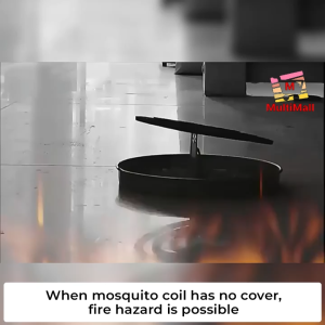 Nordic Mosquito Coil Holder Light Blue - Easy to Use Safe to Use Portable Outdoor Mosquito Coil Holder