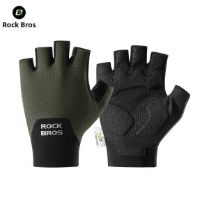 RockBros | Găng Tay Đạp Xe Chống Trượt Thấm Hút Sốc Hở Ngón 