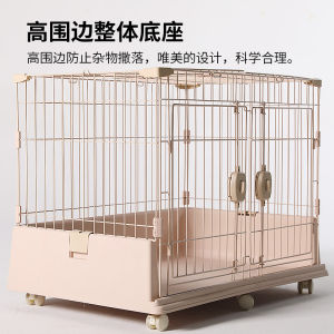 Luxury Teddy Dog Cage Indoor Villa Style Small Dog Puppy Cage Rabbit Cage Pet Home Comfortable Cage Creepy Cute Pet Supplies