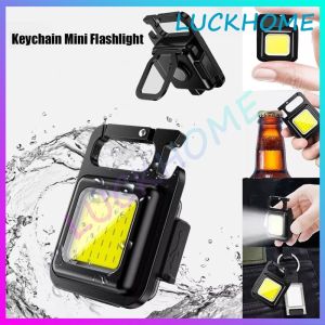 Lampu Camping Cas USB: Lampu Sorot Gantung MINI COB Karabiner Super Terang