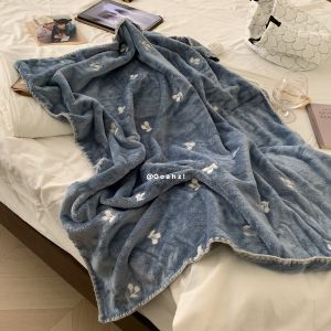 Soft Absorbent Embroidered Skin-friendly Cherry Tree Bath Towel Large Home Towel Blanket Baby Velvet Bath Towel