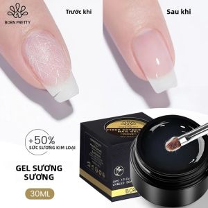 Gel Làm Móng Sợi Thủy Tinh BORN PRETTY 30ml Để Phục Hồi Móng Yếu Mỏng Làm Dày Móng Sơn Gel Dưỡng Móng