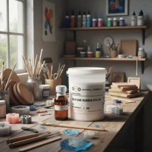 SILICONE RUBBER RTV 497 / BISA COD/ 1KG DENGAN KATALIS / MOULDING RESIN / SILICON RESIN