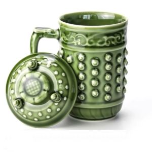 Creative Ceramic Tea Cup High Cup Luxury Gift Elegant Chinese Style Business Use 301mL-400mL Capacity